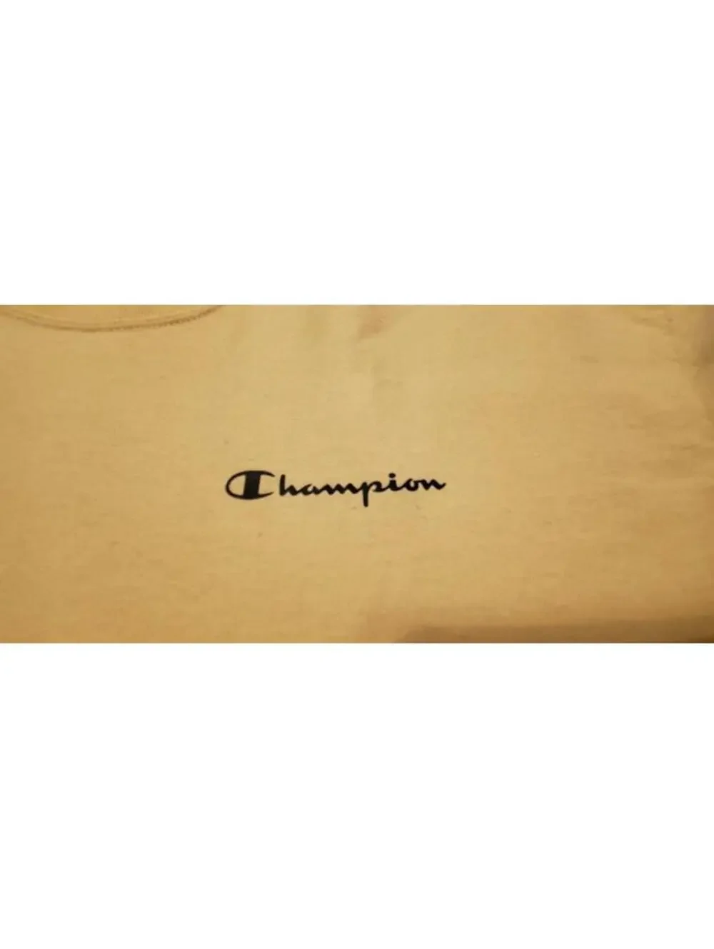 CHAMPION T SHIRT - BEIGE - TAGLESS - XL - Picture 2 of 4